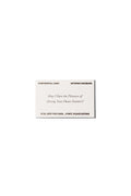 Phone Number Greeting Card