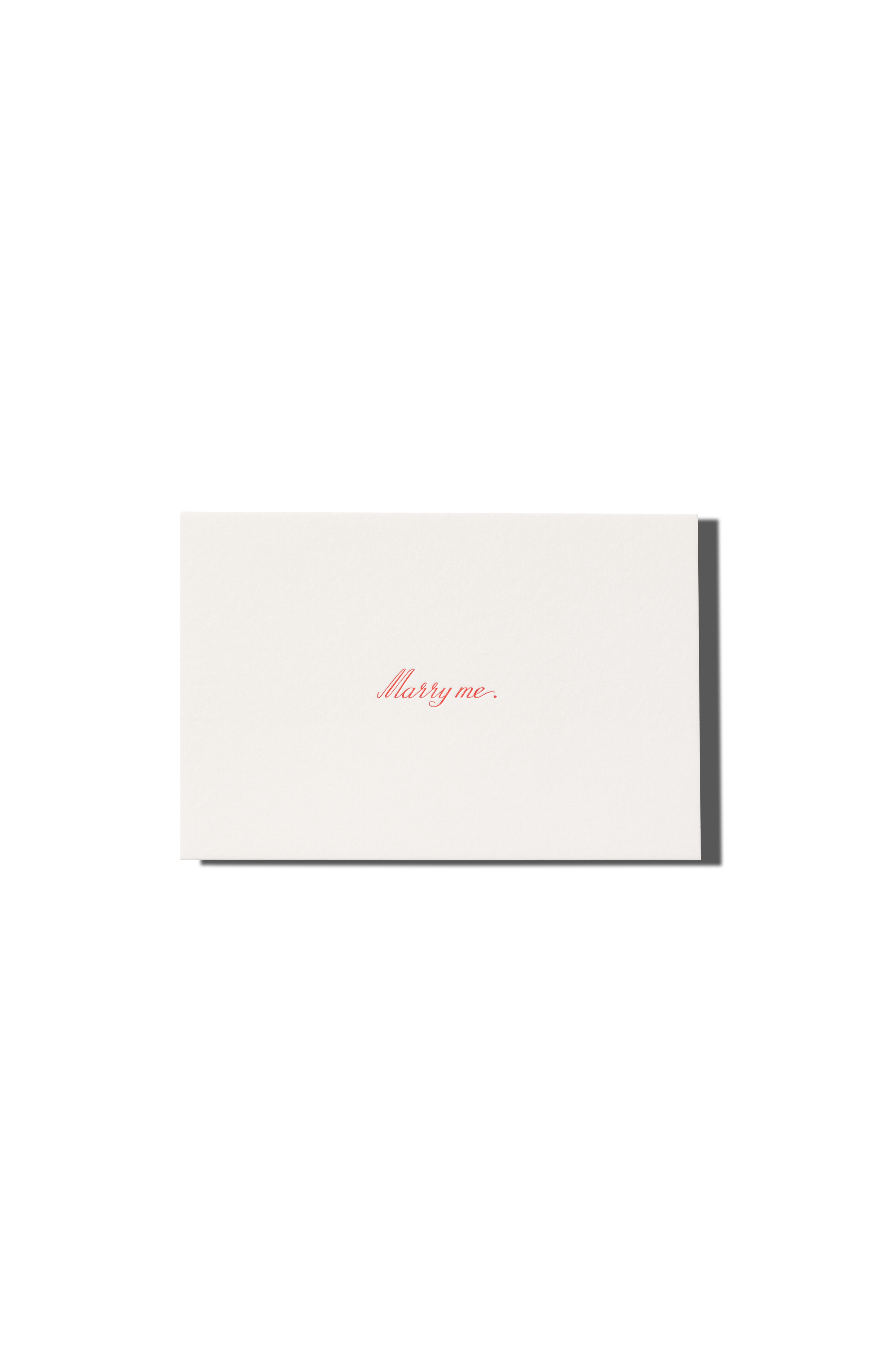 Marry Me Greeting Card
