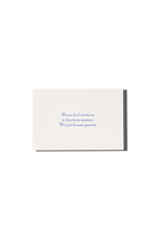 Non-Invitation Greeting Card