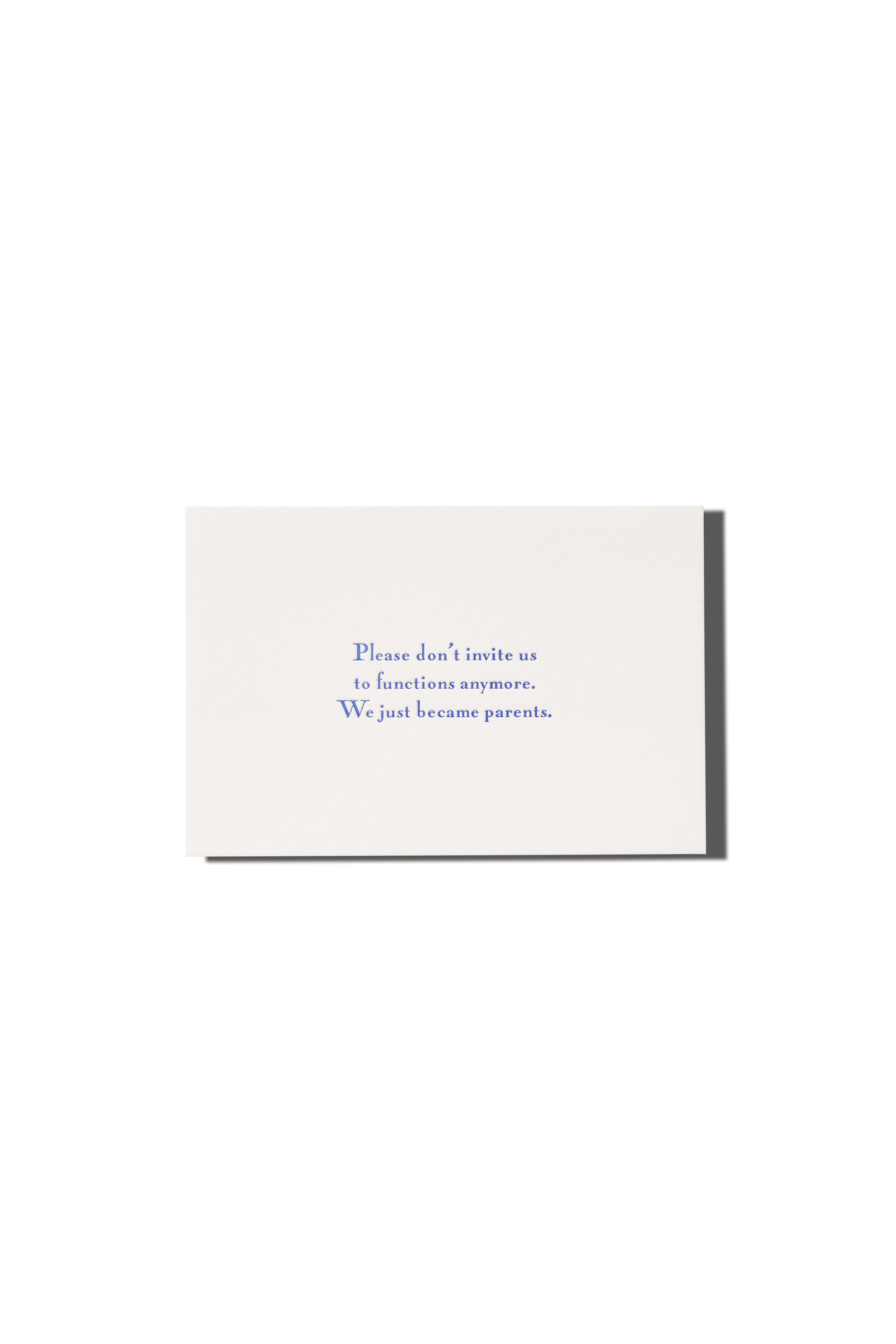 Non-Invitation Greeting Card