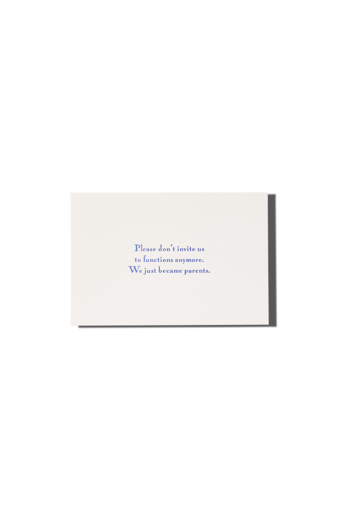 Non-Invitation Greeting Card