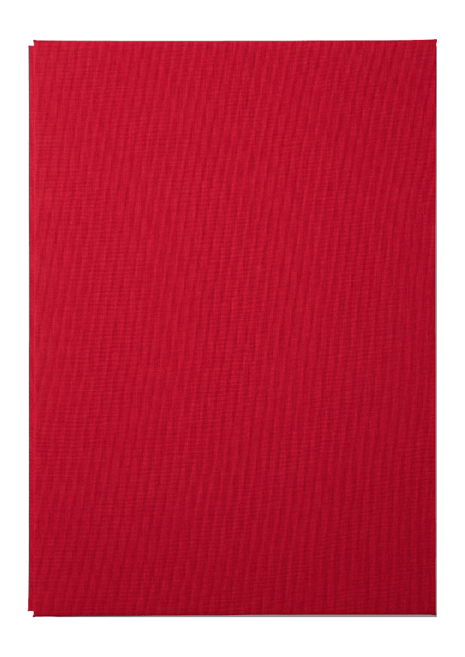 Papier Royal — Royal Notebook A4 Dark Red Canvas