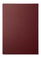 Papier Royal — Royal Notebook A4 Dark Red Leather