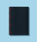 Papier Royal — Japanese Notebook A5 Blank (100 pages), Dark Blue cover