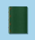 Papier Royal — Japanese Notebook A5 Blank (100 pages), Dark Green cover