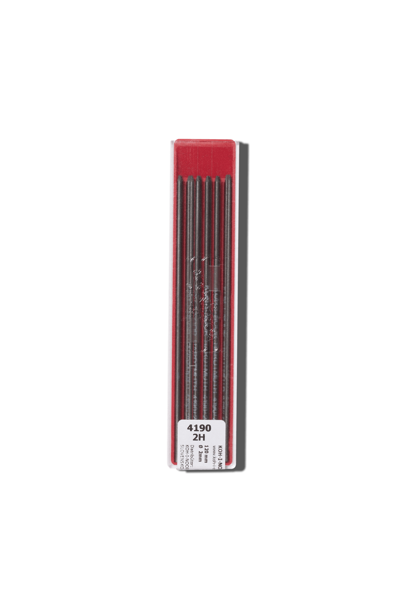 Koh-i-Noor - Koh-i-Noor Case of 12 Graphite Pencil Leads 2mm 2H - Papier Royal