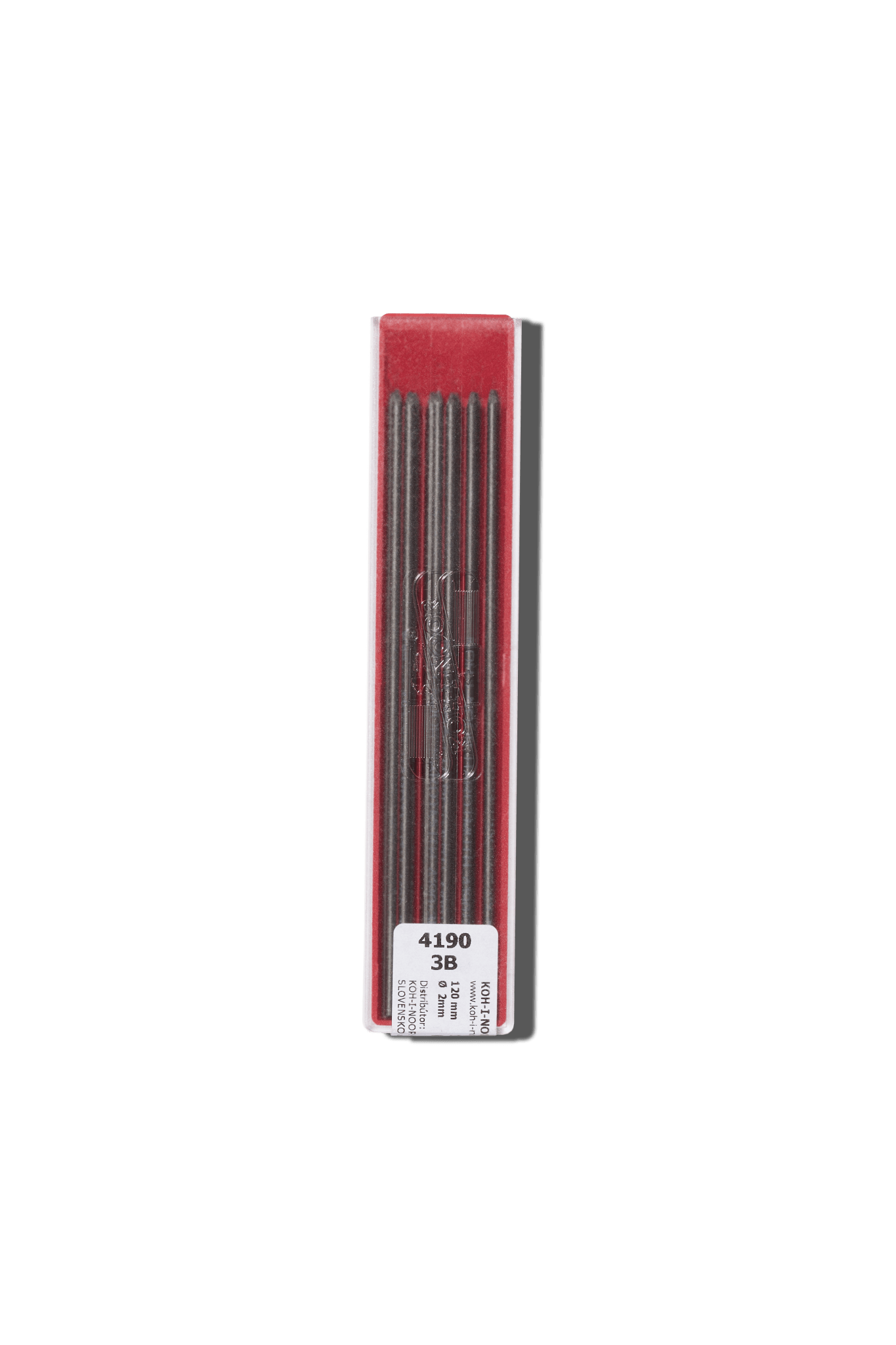 Koh-i-Noor - Koh-i-Noor Case of 12 Graphite Pencil Leads 2mm 3B - Papier Royal