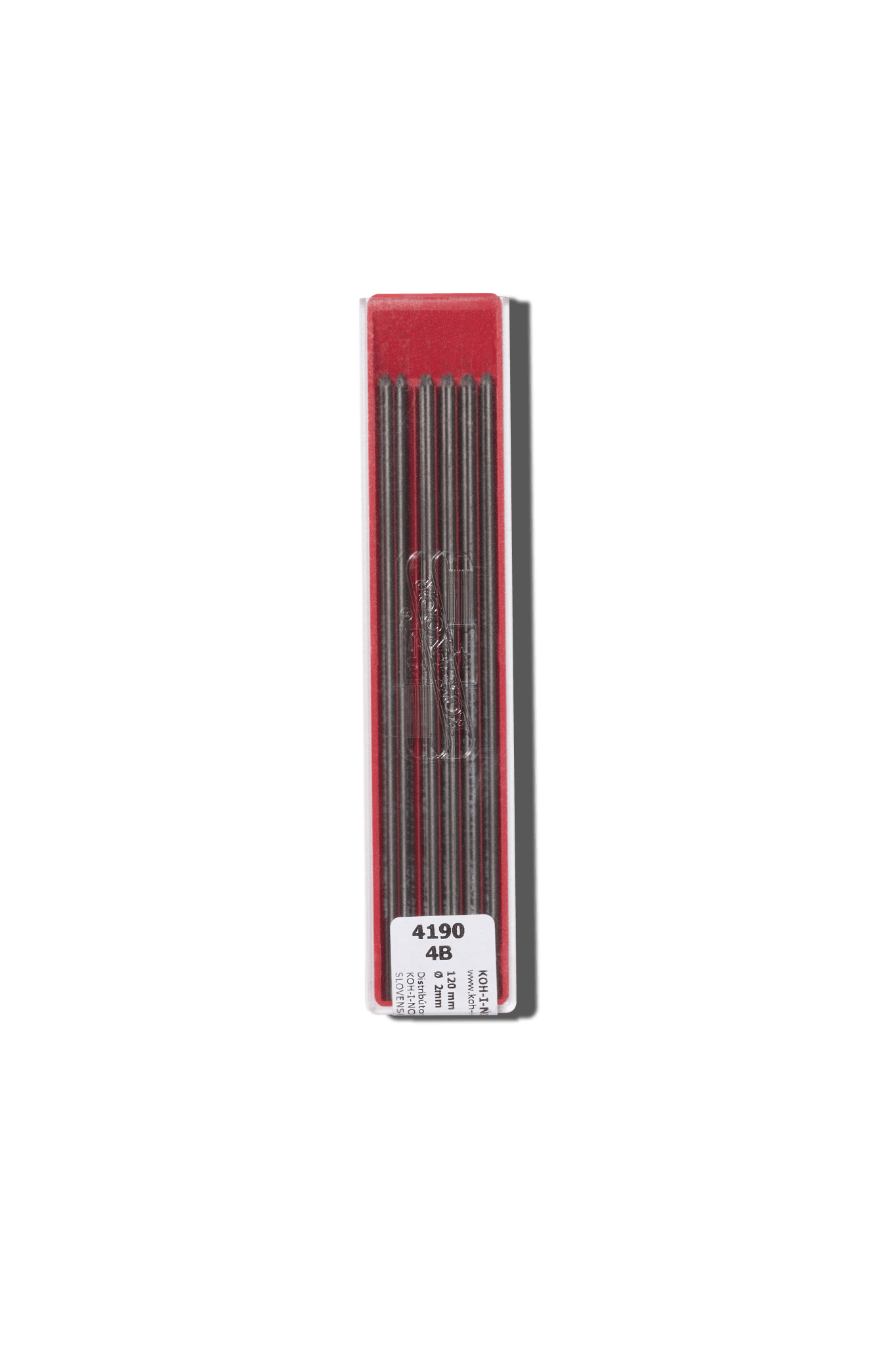 Koh-i-Noor - Koh-i-Noor Case of 12 Graphite Pencil Leads 2mm 4B - Papier Royal