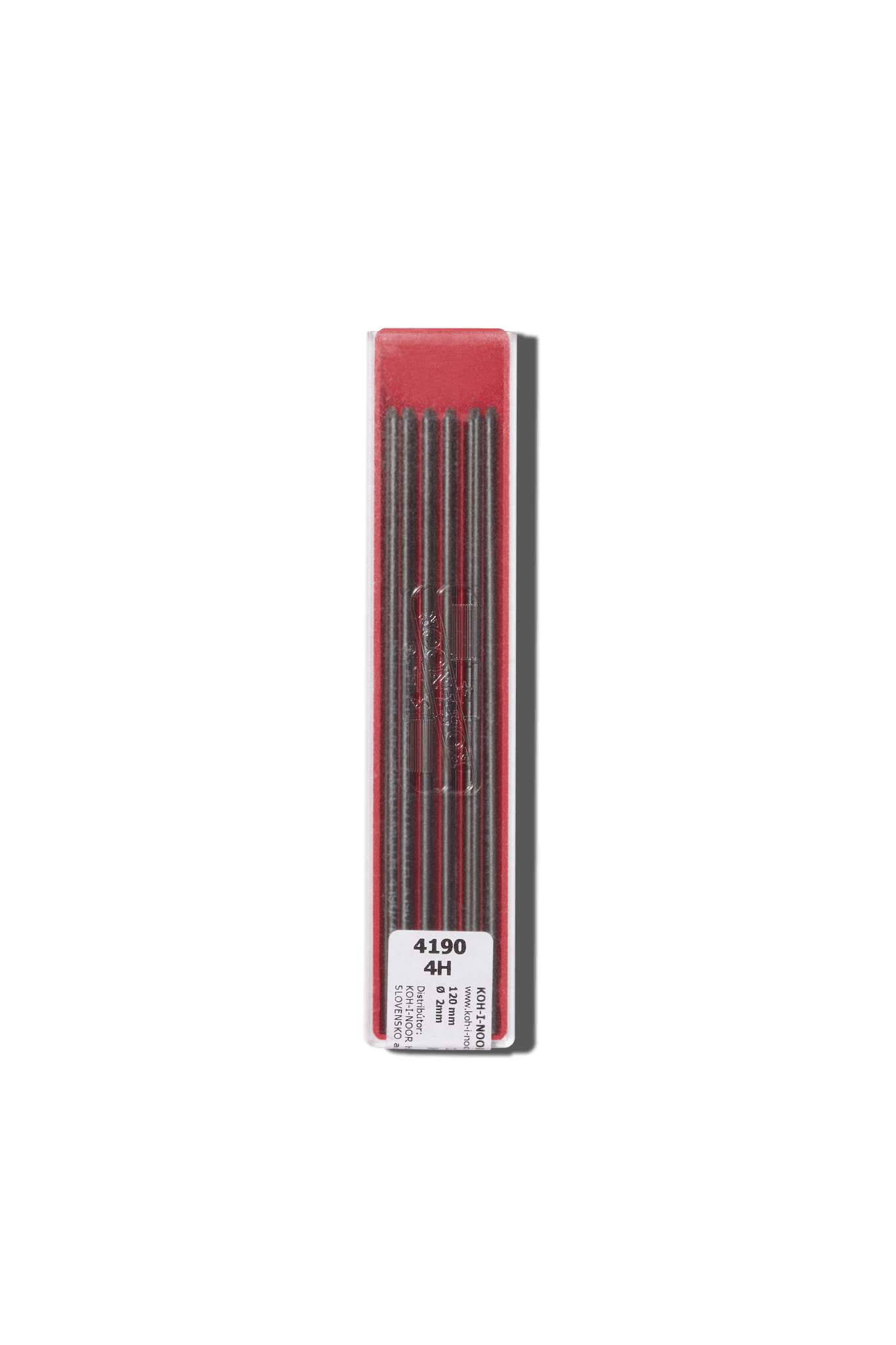 Koh-i-Noor - Koh-i-Noor Case of 12 Graphite Pencil Leads 2mm 4H - Papier Royal