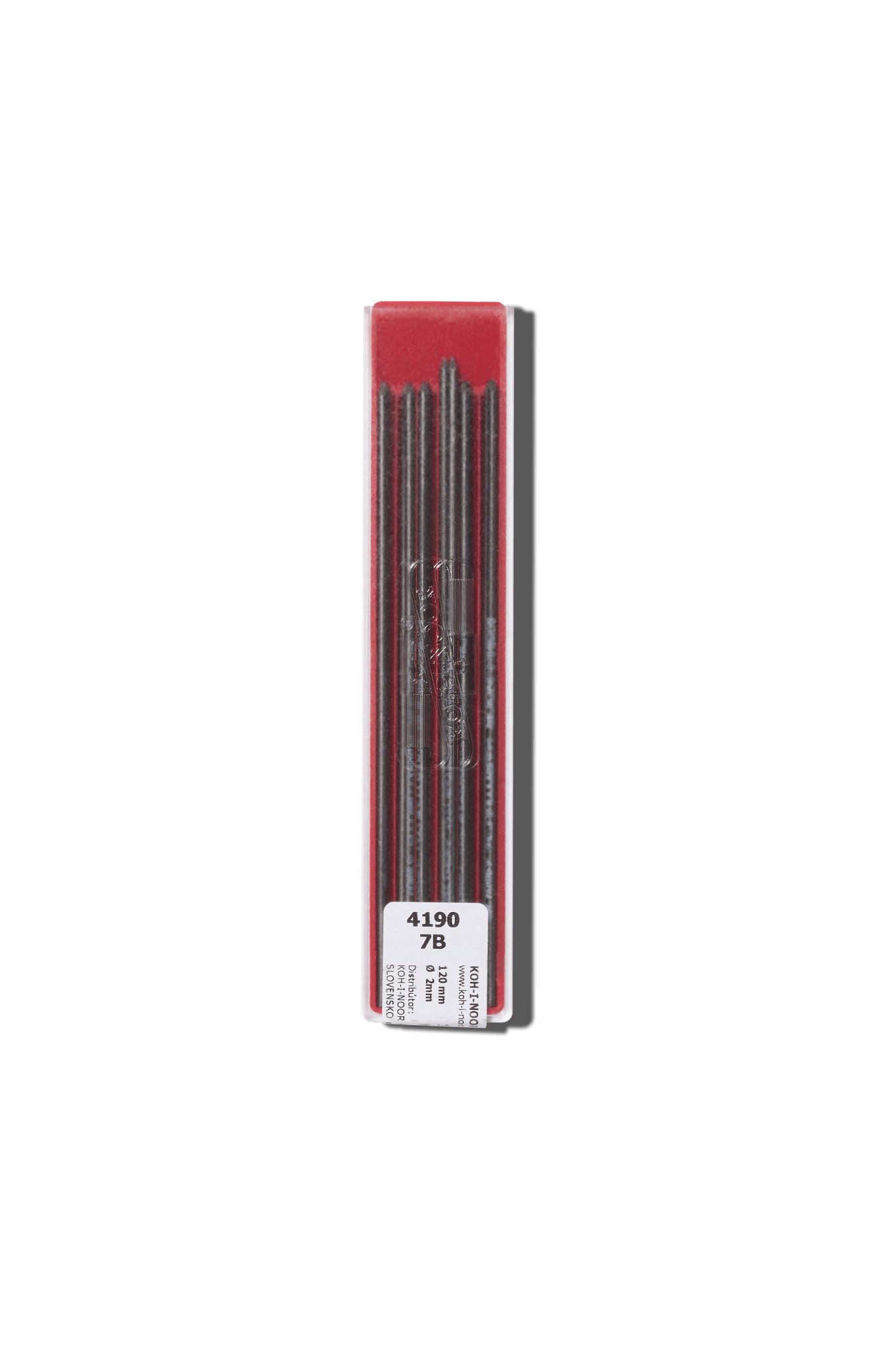 Koh-i-Noor - Koh-i-Noor Case of 12 Graphite Pencil Leads 2mm 7B - Papier Royal