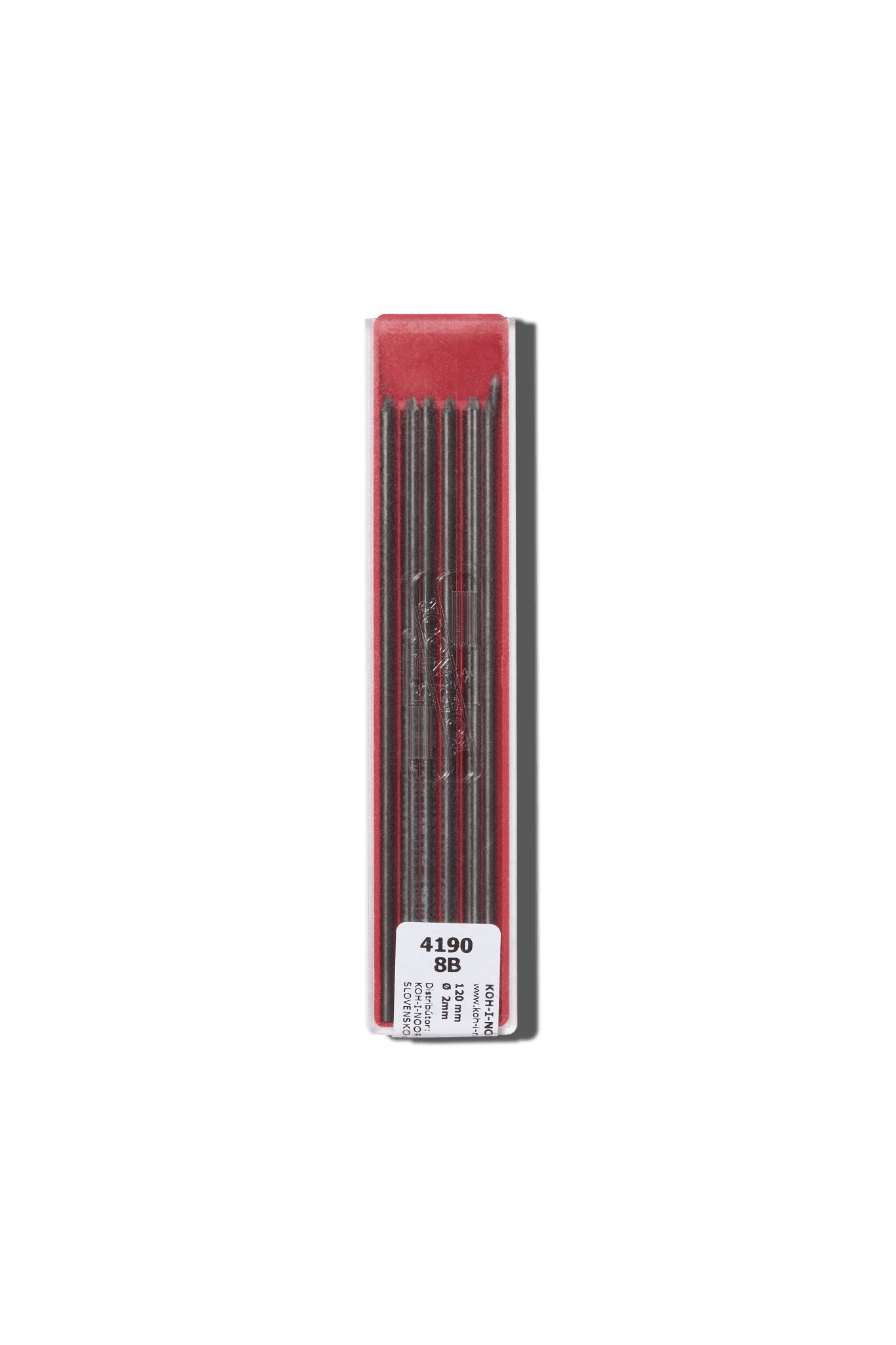 Koh-i-Noor - Koh-i-Noor Case of 12 Graphite Pencil Leads 2mm 8B - Papier Royal