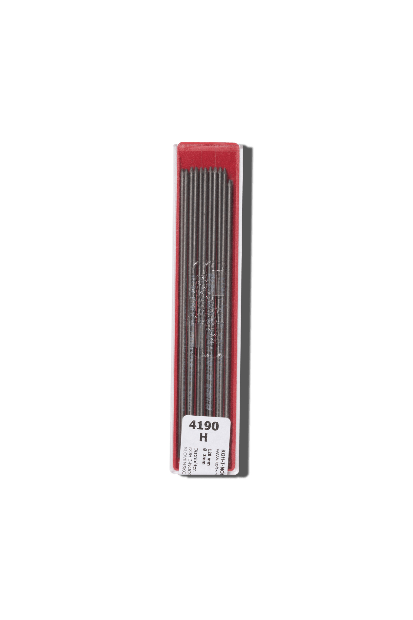 Koh-i-Noor - Koh-i-Noor Case of 12 Graphite Pencil Leads 2mm H - Papier Royal