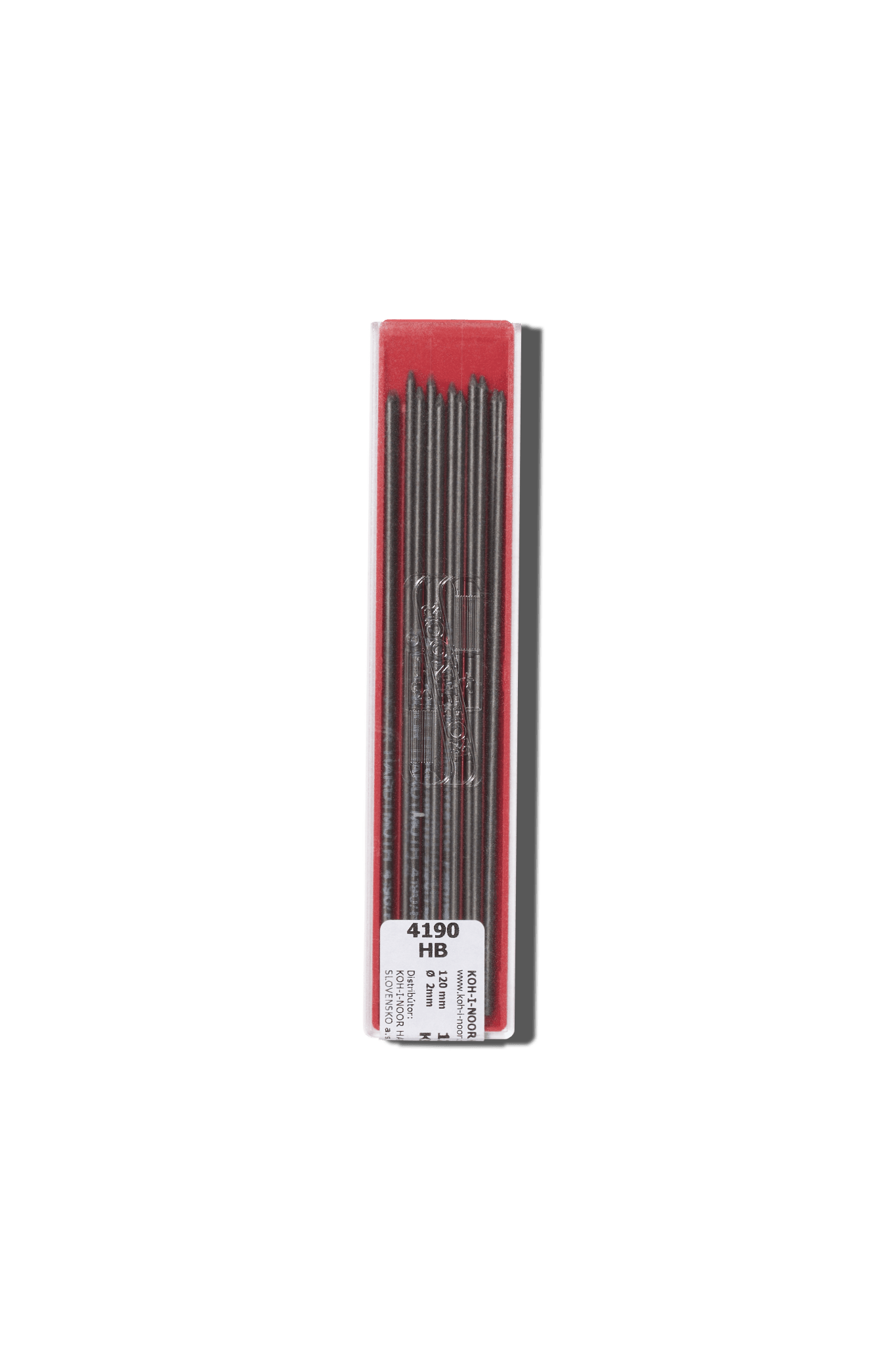 Koh-i-Noor - Koh-i-Noor Case of 12 Graphite Pencil Leads 2mm HB - Papier Royal