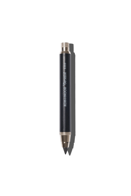 Koh - i - Noor - Koh - i - Noor Mechanical Clutch Pencil Black 5353 5.6mm - Papier Royal