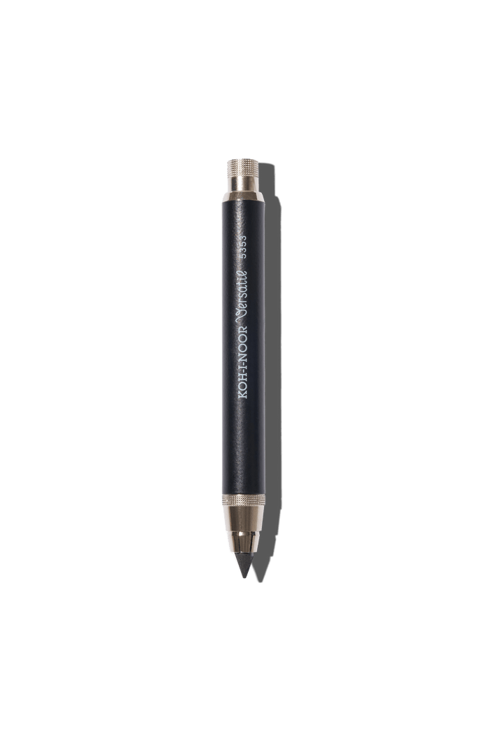 Koh - i - Noor - Koh - i - Noor Mechanical Clutch Pencil Black 5353 5.6mm - Papier Royal