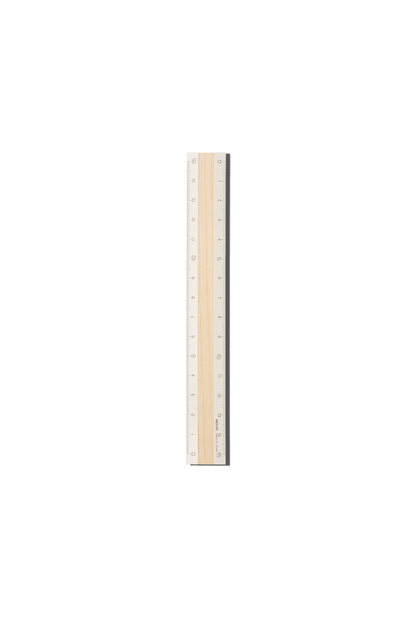 Papier Royal — Midori 15cm Ruler Ivory