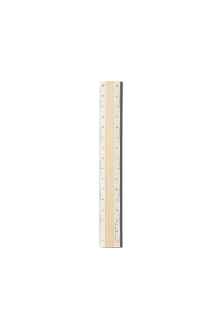 Papier Royal — Midori 15cm Ruler Ivory