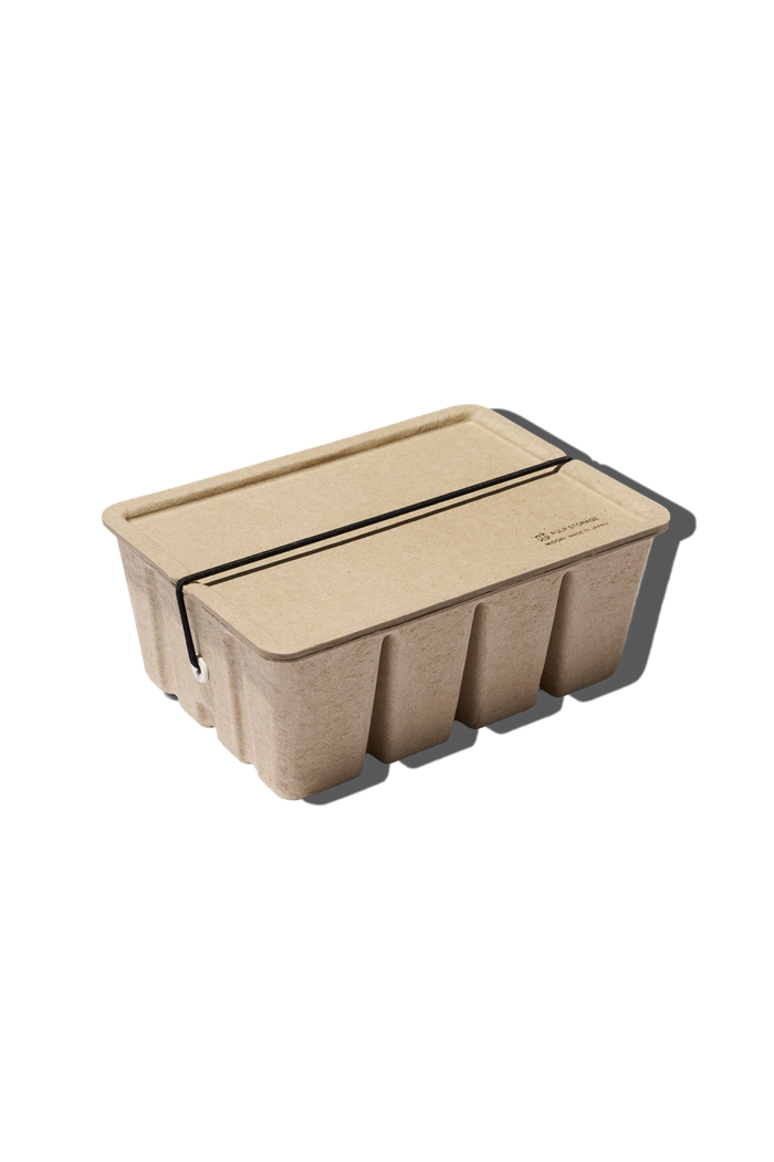 Papier Royal — Midori Pulp Card Box BEIGE
