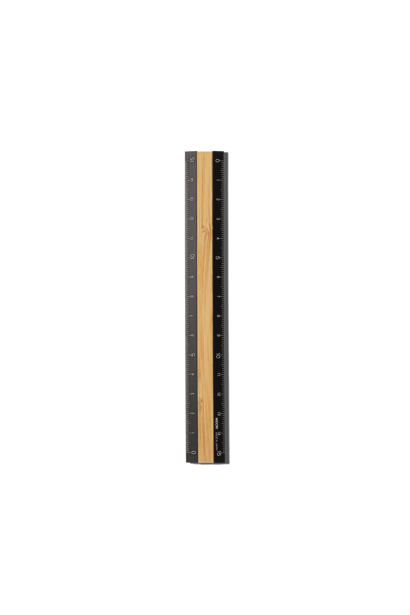Papier Royal — Midori 15cm Ruler Black