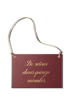 Papier Royal - "Back in Fifteen Minutes" store sign - Papier Royal