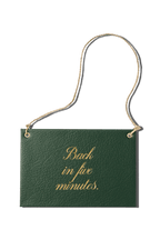 Papier Royal - "Back in Five Minutes" store sign - Papier Royal