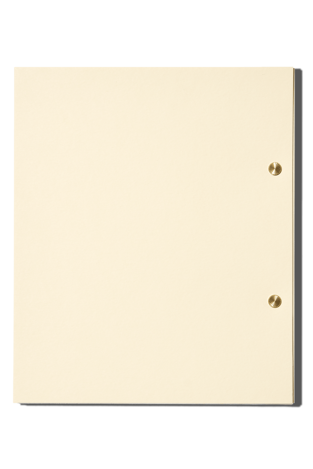 Papier Royal - Bespoke Screwpost Notebook - Blank (A4) - Papier Royal