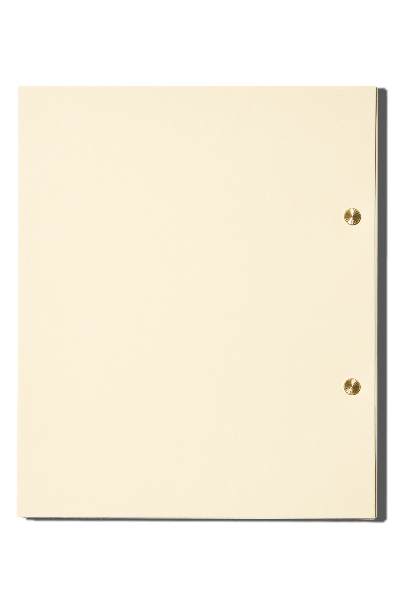 Papier Royal - Bespoke Screwpost Notebook - Blank (A4) - Papier Royal