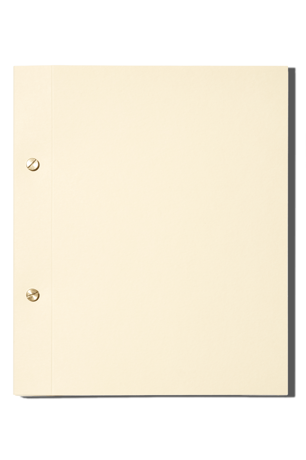 Papier Royal - Bespoke Screwpost Notebook - Blank (A4) - Papier Royal