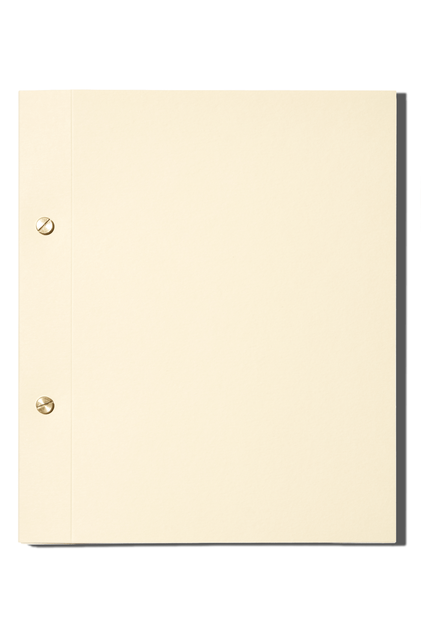 Papier Royal - Bespoke Screwpost Notebook - Blank (A4) - Papier Royal