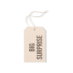 Papier Royal - Big Surprise Hang Tag - Papier Royal