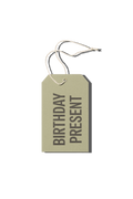 Papier Royal - "Birthday Present" Hang Tag - Papier Royal