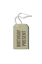 Papier Royal - "Birthday Present" Hang Tag - Papier Royal