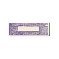 Papier Royal - Brickwork (Balzac Sticker Label) - Papier Royal