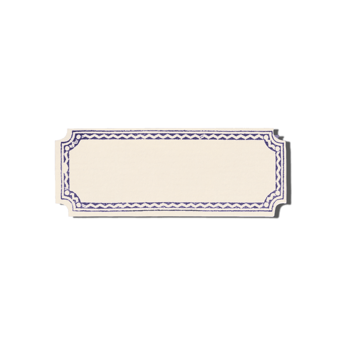 Papier Royal - Chevron Frieze (Balzac Sticker Label) - Papier Royal