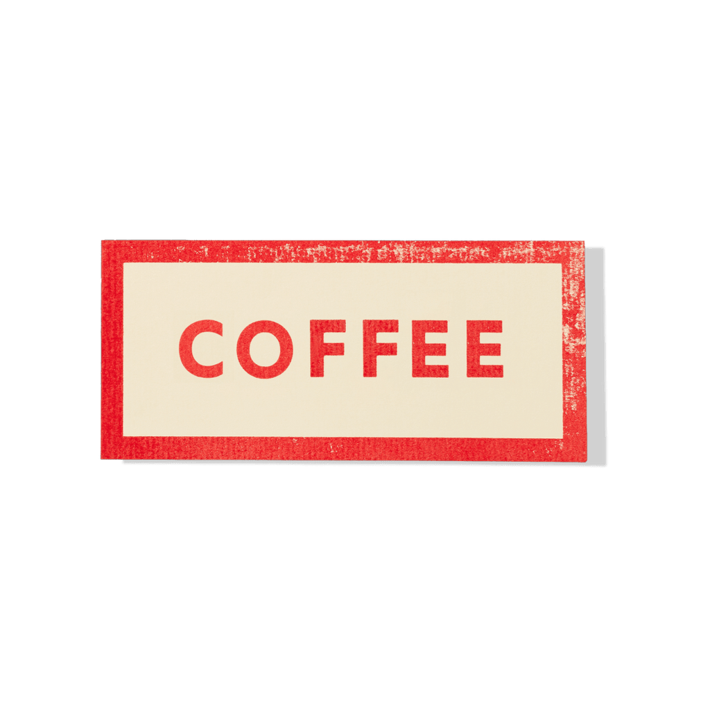 Papier Royal - "Coffee" sticker label - Papier Royal
