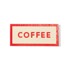 Papier Royal - "Coffee" sticker label - Papier Royal