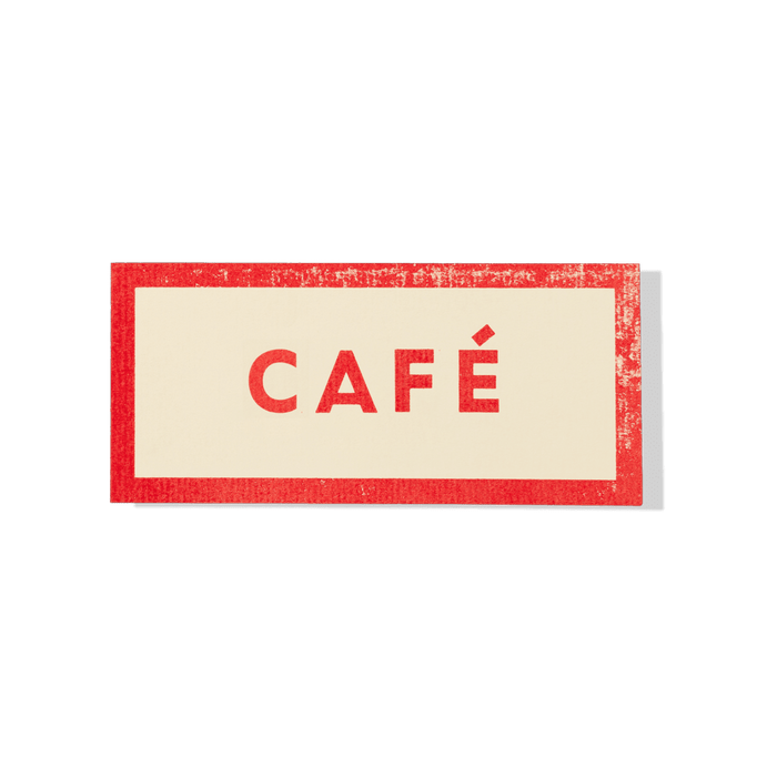 Papier Royal - "Coffee" sticker label - Papier Royal