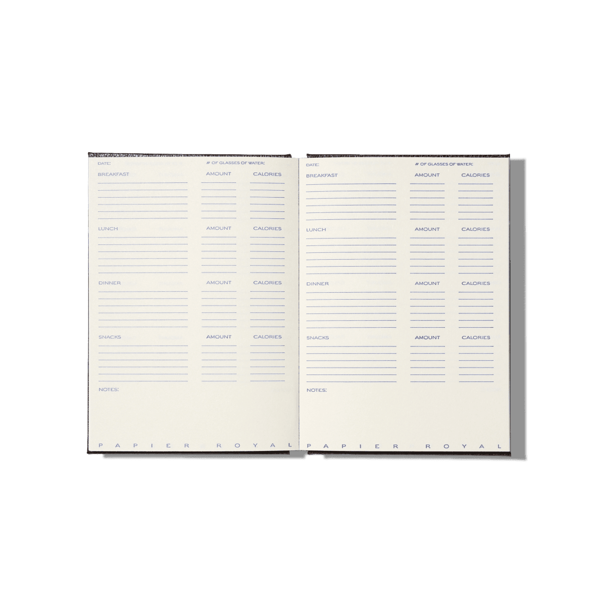 Papier Royal - Diet notebook - Papier Royal