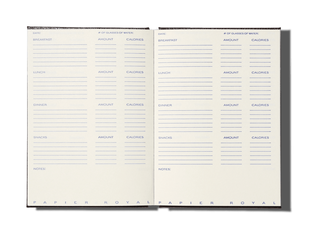 Papier Royal - Diet notebook - Papier Royal