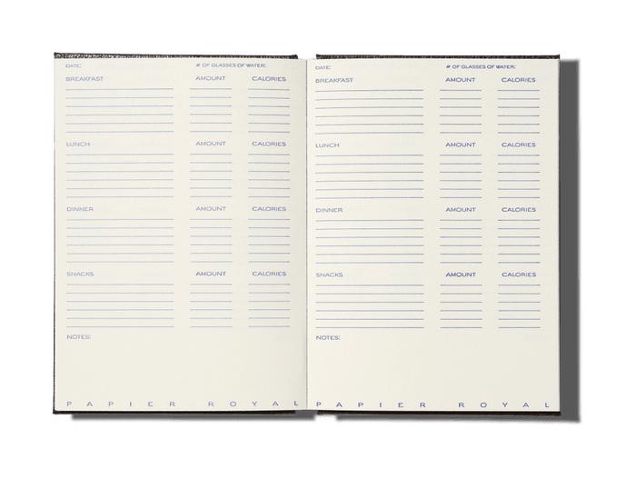 Papier Royal - Diet notebook - Papier Royal