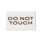 Papier Royal - "Do Not Touch" card - Papier Royal