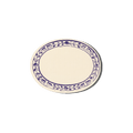 Papier Royal - Floral Oval (Balzac Sticker Label) - Papier Royal