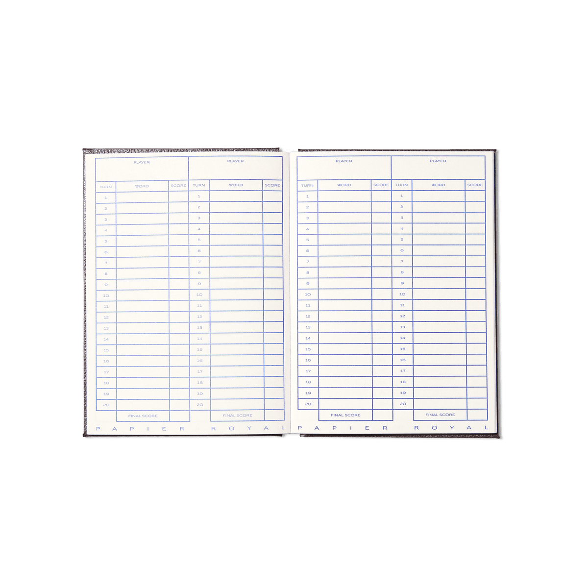 Papier Royal - Golf score card notebook - Papier Royal
