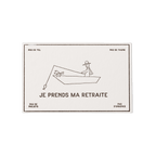 Papier Royal - "I Retire" greeting Card - Papier Royal