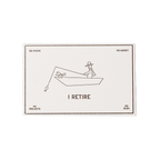 Papier Royal - "I Retire" greeting Card - Papier Royal