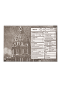 Papier Royal - "Invalides" time - saving tourist postcard - Papier Royal