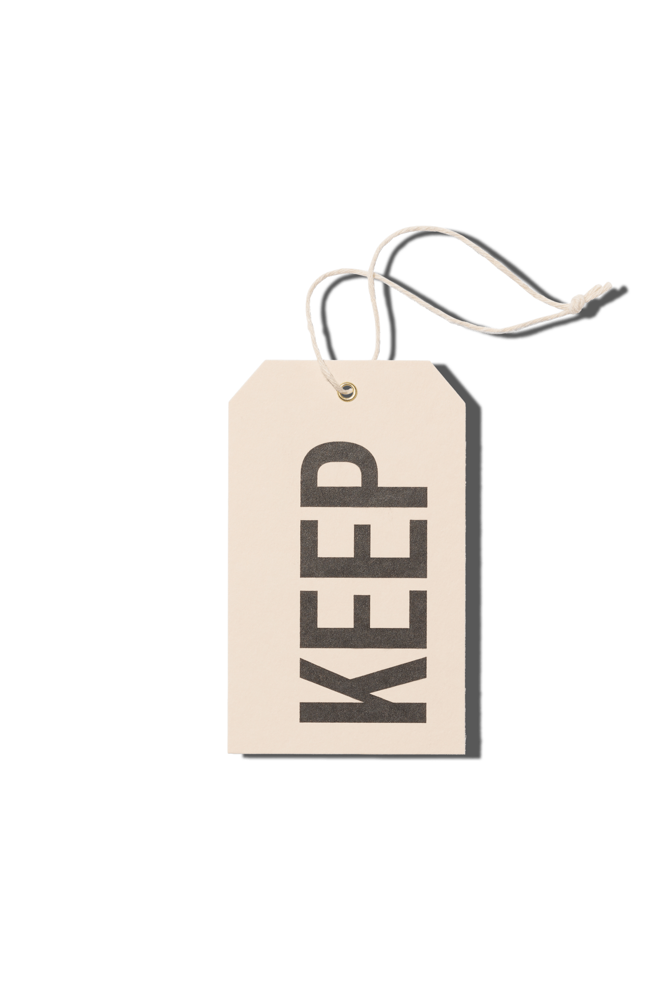 Papier Royal - "Keep" Hang Tag - Papier Royal