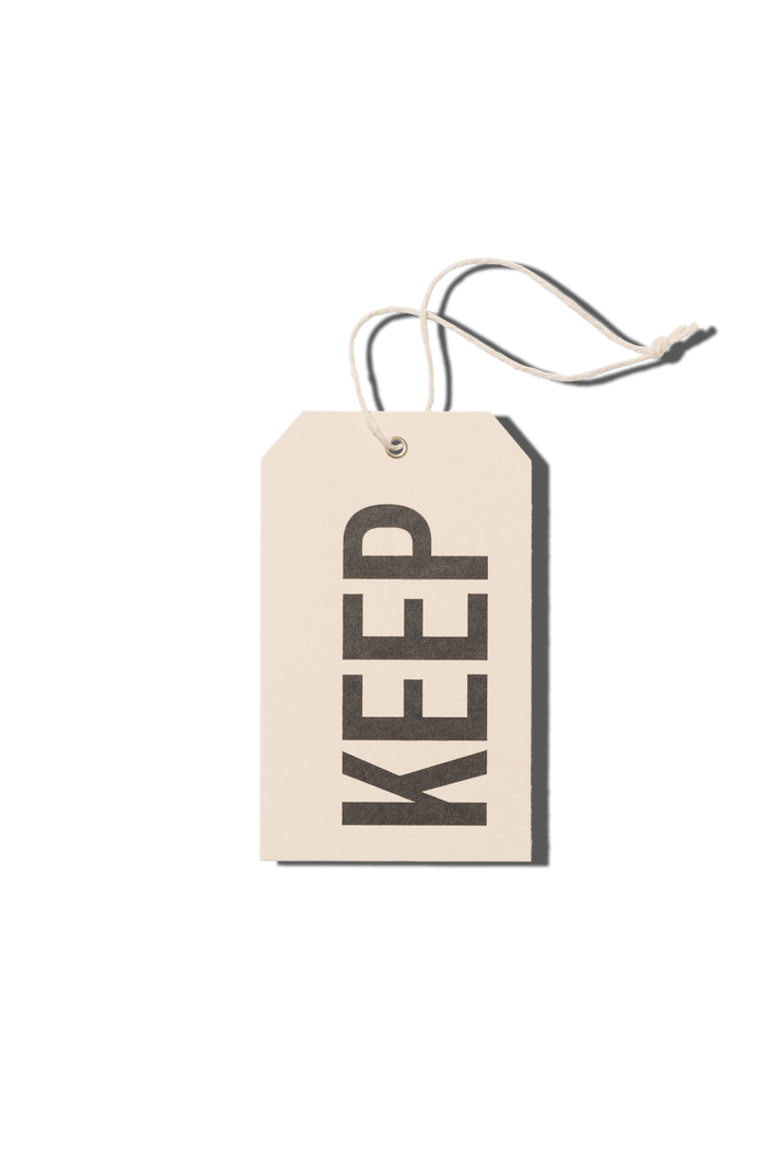 Papier Royal - "Keep" Hang Tag - Papier Royal