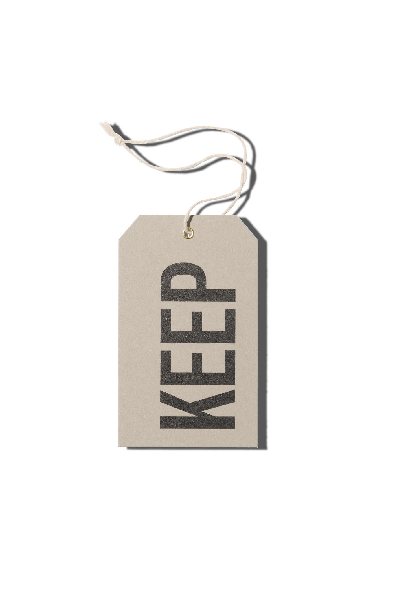 Papier Royal - "Keep" Hang Tag - Papier Royal