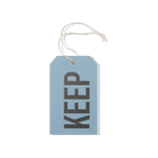 Papier Royal - "Keep" Hang Tag - Papier Royal